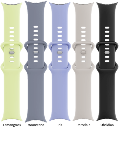 Nuovo 2025 Google - Pixel Watch 4 cinturini attivi, tessuti, pelle, metallo, misura a scelta - Foto 39 di 55