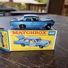 Matchbox Series Lesney No46 Mercedes 300se Coupe Blue Excellent CONDITION Boxed