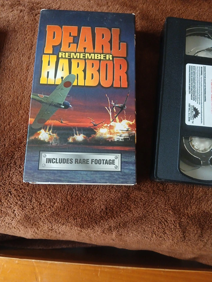 Remember Pearl Harbor VHS (2001 Sterling Entertainment) Special Edition  - Image 3 of 3