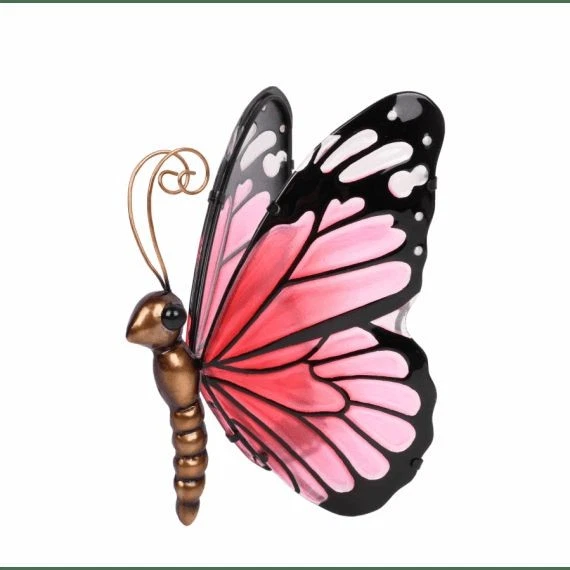 Fairy Light LED Pink Butterfly Cerise Lamp Night Light Nature Display Home Decor