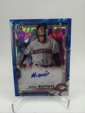 2021 Bowman Sapphire Edition Chrome Prospects Mariel Bautista #BSPA-MB Auto
