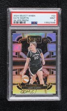 2024 Panini Select WNBA Concourse Silver Prizm Kate Martin #22 PSA 9 MINT 3hd