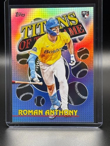 2026 Topps Series 1- Titans of the Game Roman Anthony #TOG-9 (RC)