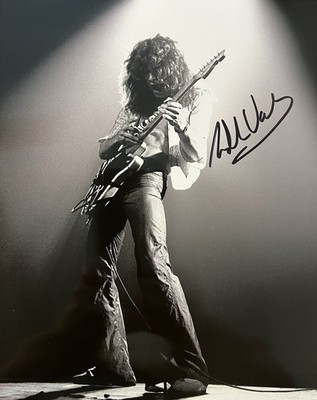 Eddie Van Halen signed photo with COA Autograph Signature Lead