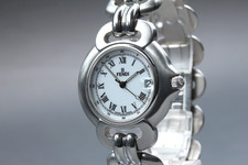[QUASI NUOVO] Orologio da donna vintage FENDI 1600G romano 34 mm Qz del GIAPP...