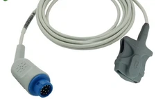 Philips 7352A 7352C SPO2 SENSOR, Round 12pin Adult Soft Tip Spo2 Sensor