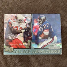 1993 Hologram Rodney Hampton Garrison Hearst Pro Set College Connections #CC5