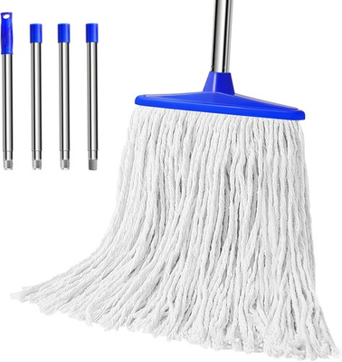 #ad Indoor Cotton Floor Mop for Cleaning Wood and Tile Surfaces $17.58
