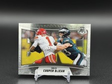 2025 Panini Mosaic Cooper DeJean Bang! #9 Xavier Worthy Eagles Chiefs