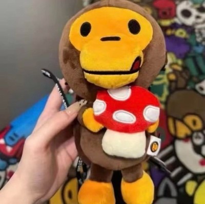 Cute Baby Milo Mushroom Crossbody Bag Mobile Pouch by A Bathing Ape BAPE - NWT