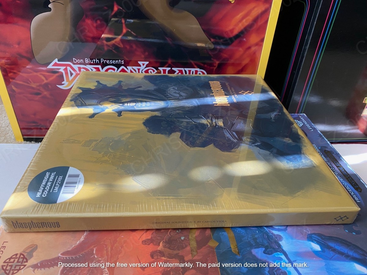 Blasphemous Limited Edition Vinyl Record Soundtrack 4 LP Grey