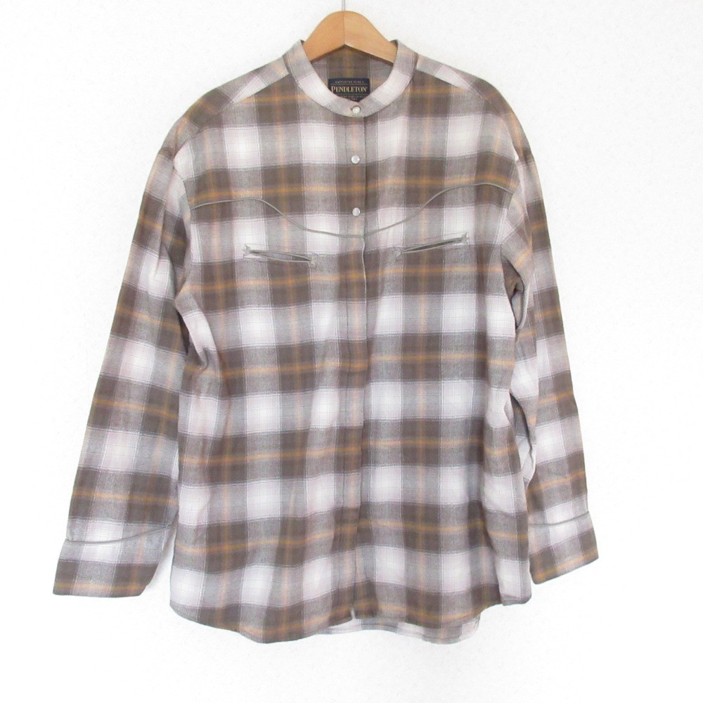 PENDLETON × niko and... Check Pattern Western Shi… - image 1
