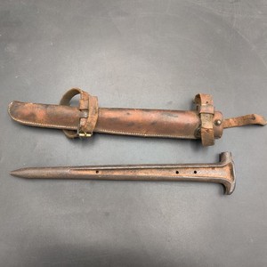 US 1912 Cavalry Picket Pin and scabbard