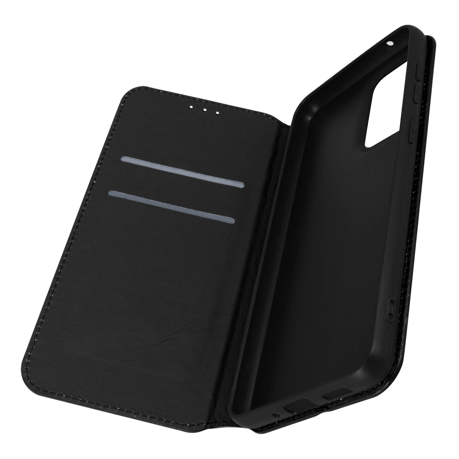 Coque A33 Portefeuille 5G en cuir PU marron aux finitions soignées