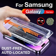 2026 Privacy Tempered Glass Screen Protector With Tool For Galaxy S25 S24 Ultra