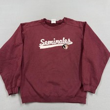 Vintage Florida State Seminoles Sweatshirt Mens Medium Red Football 90s crewneck