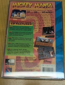 Mickey Mania Timeless Adventures Sega CD Tested