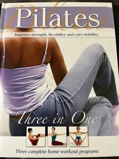 Pilates Three in One, Three Complete Home Workout Programs (HardCover)
