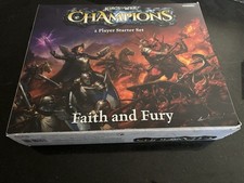 Kings of War Champions Faith & Fury 2-Player Starter Set Mantic 28mm - Open Box