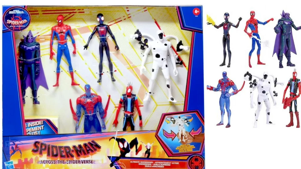 Marvel Spider Man Ultimate Showdown Action Figure Set - 6pk - Image 2 of 4