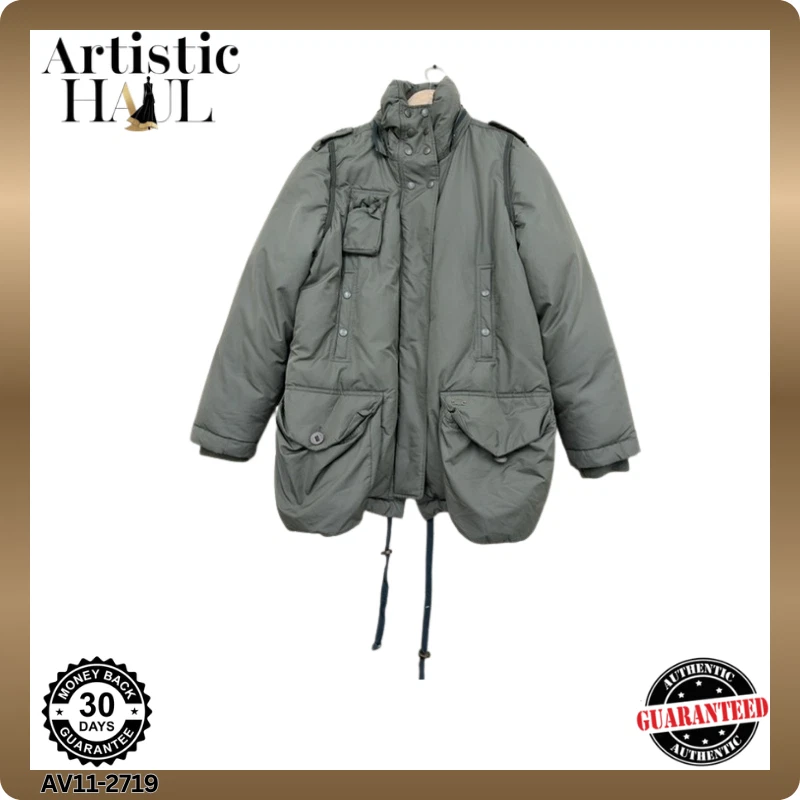 Levi Strauss Men's Olive Military Jacket Size XL