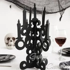 Halloween Candelabra Decoration (39 cm) Table Centerpiece Spooky Gothic Party