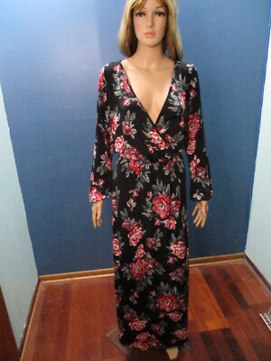 chinese dress ladies Floral Babydoll Maxi Dress