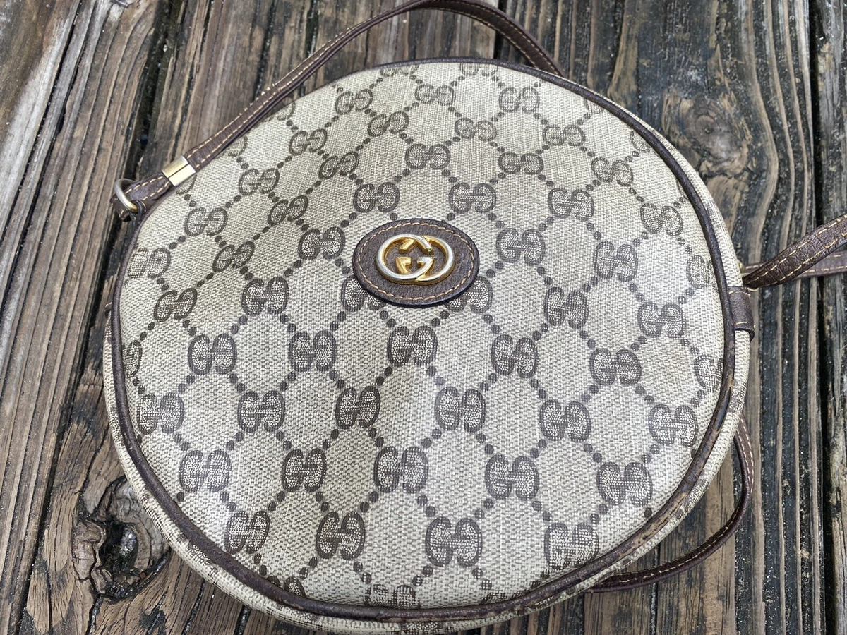 Occasion authentique vintage GUCCI monogramm rare bandouli re sac main