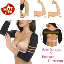 Women Post Surgery Arm Shaper Slimming Weight Loss Sleeves Humpback Shapewear