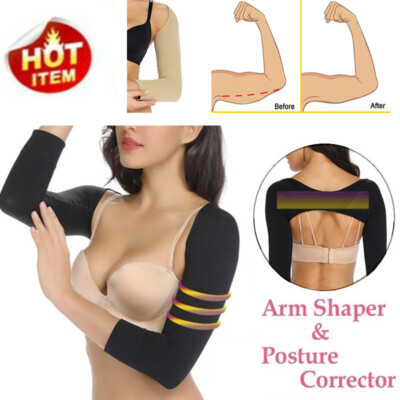 Women Post Surgery Arm Shaper Slimming Weight Loss Sleeves Humpback  Shapewear