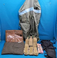 Lot of 5 Shoulder Harness, Dress Pants,Camelgak 3L Hydration System, Brass Buckl