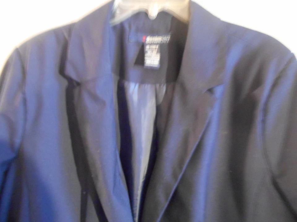 Chaqueta Blazer Y2K Denim 24/7 Mujer Negra 18W Carrera Oficina Sirena Foto 4 de 4