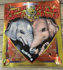 Vintage 1990s Ringling Bros Barnum and Bailey Circus Program Kenneth Feld Romeo