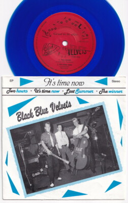 BLACK BLUE VELVETS * 1990 German NEO ROCKABILY REVIVAL EP * Listen!