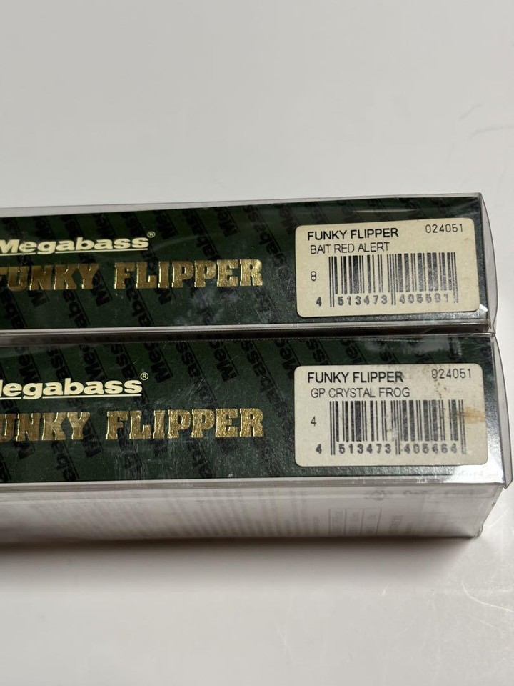 Megabass Lure Set Funky Flipper Crankbait Discontinued Rare Fishing