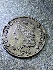 1831 Capped Bust Half Dime / Great Condition / High Grade