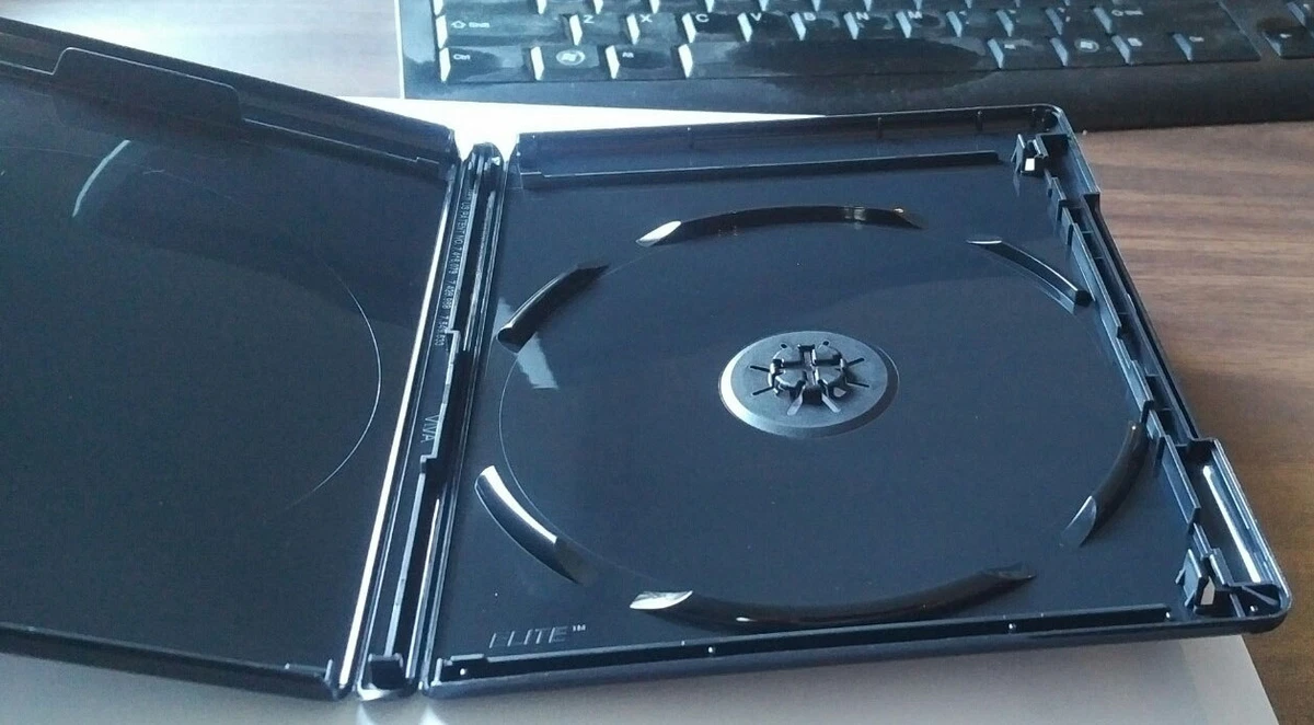 NEW! 5 Premium VIVA ELITE Single Disc 4K Ultra HD Black Blu-ray Cases Holder 