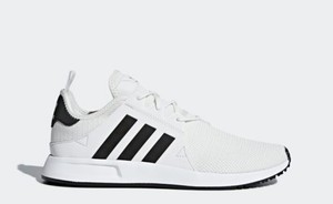 adidas black and white x_plr trainers