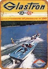8 x 12 Tin Metal Sign Glastron Boats Vintage Wall Decor Art