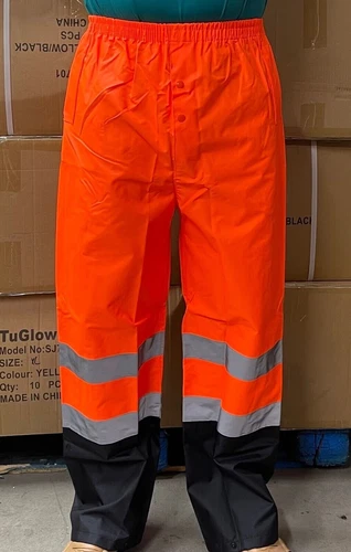 Safety Rain-Pants, Rain-Wear Pants / Choose Color image 2