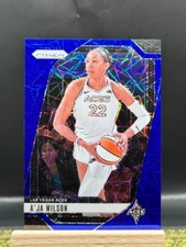 2024 Prizm WNBA - A'Ja Wilson - Blue Laser Prizm - 86