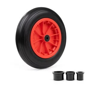 PU rouge 14" Pneumatique solide 3.50-8 UK