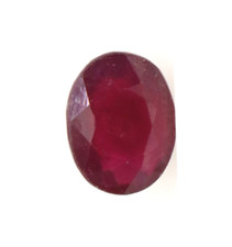 Thailand Abgebaut Facettiert Natürliche Rubin Oval Schliff Zertifiziert Lose