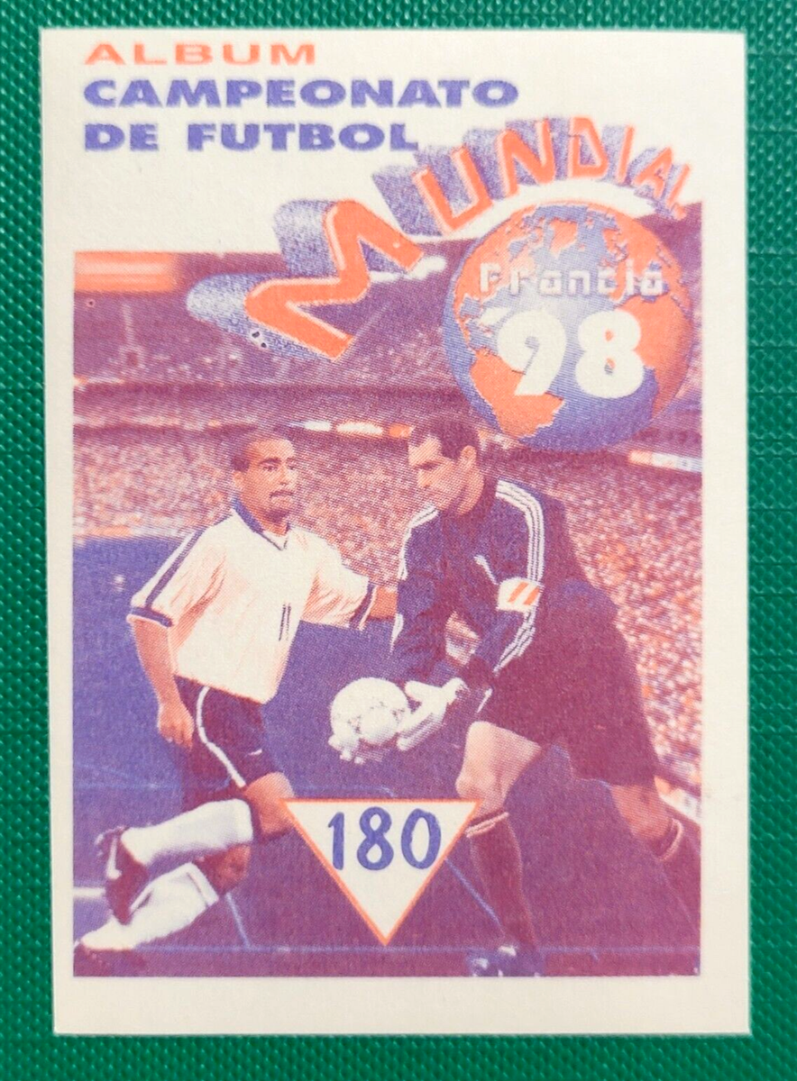 1998 Navarrete France World Cup FIFA Ax Sticker #180 KO JEONG-WOON
