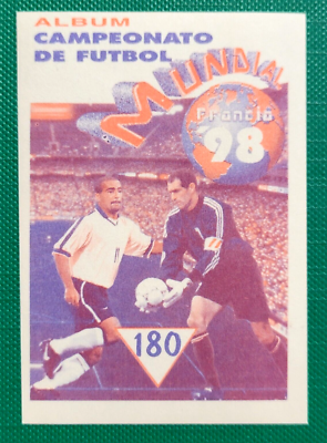 1998 Navarrete France World Cup FIFA Ax Sticker #180 KO JEONG-WOON