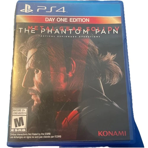 Metal Gear Solid V: The Phantom Pain 2015 Sony Playstation 4 PS4 CIB Video Game