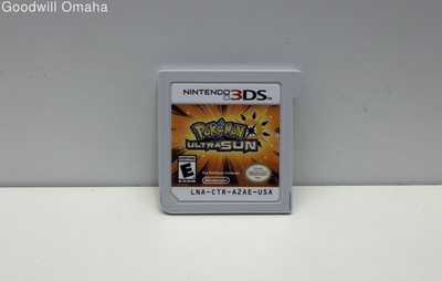Nintendo 3DS - Pokemon Ultra Sun - Cartridge Only - Boot Tested