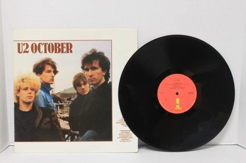 U2 - October 1981 VINYL LP RECORD ALBUM Ultrasonic Cleaned NM OBO