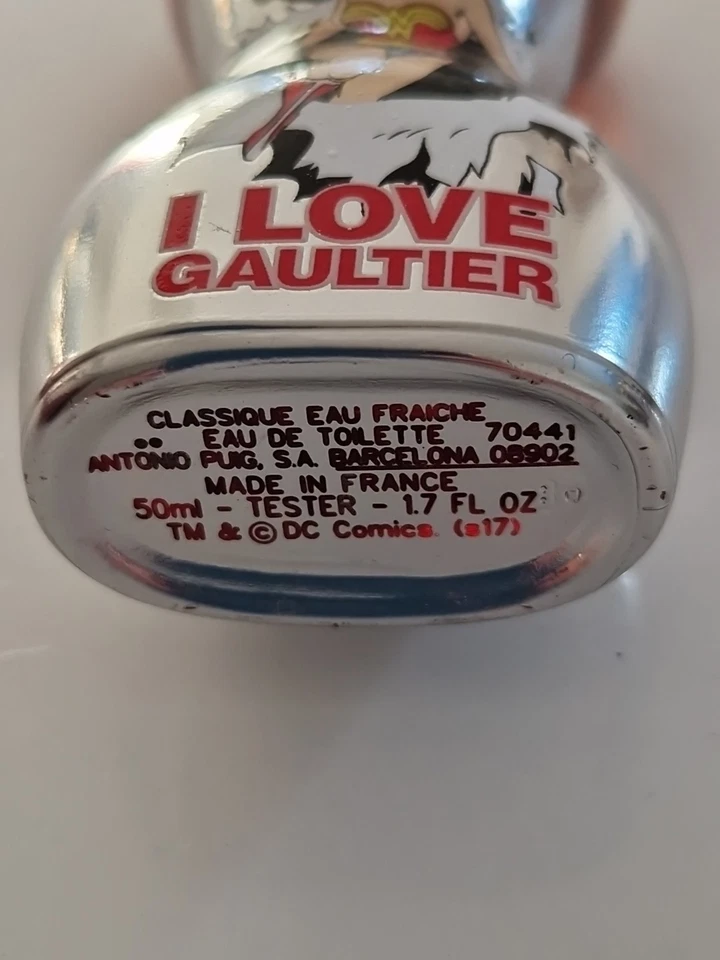 JEAN PAUL GAULTIER CLASSIQUE EAU FRAICHE TOILETTE 50ml I LOVE WONDER WOMAN BUSTE - Photo 2/4