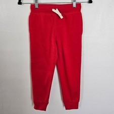 The Childrens Place Red Sweatpants Joggers Pants Kids Size 5/6 Small